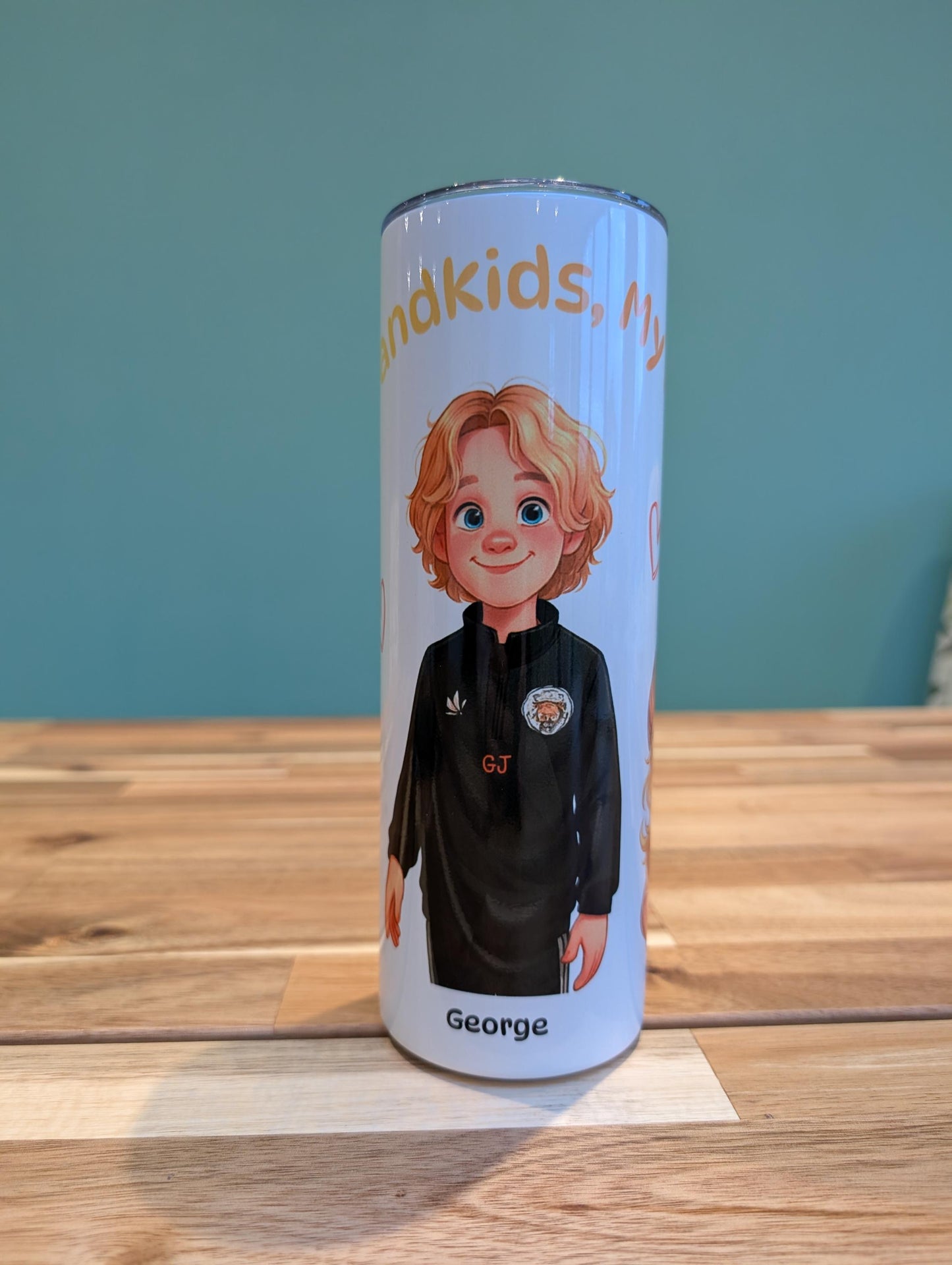 Custom Cartoon Family Tumbler | Personalized Portrait Gift