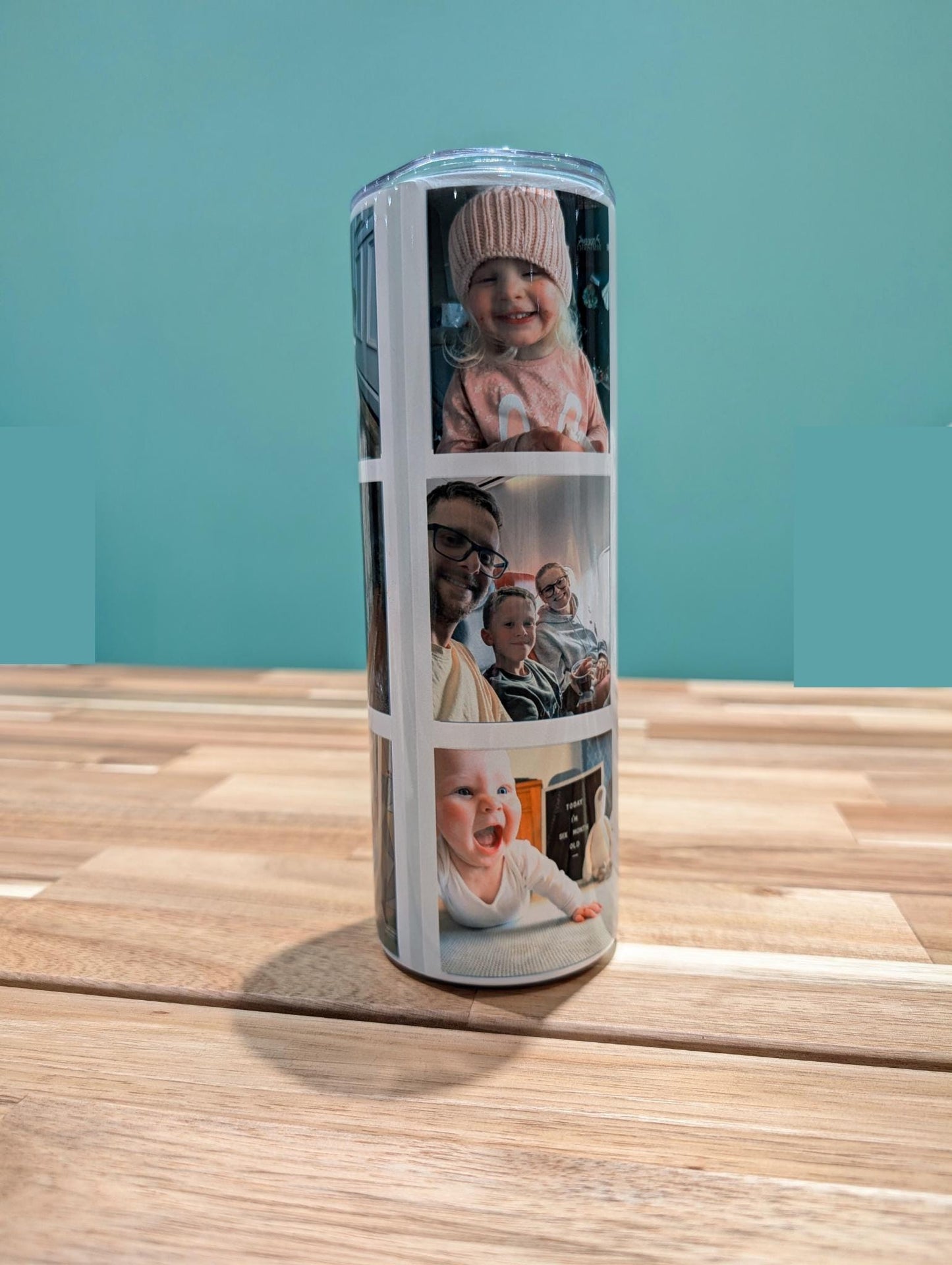 Personalized Photo Tumbler | Custom Keepsake Travel Cup