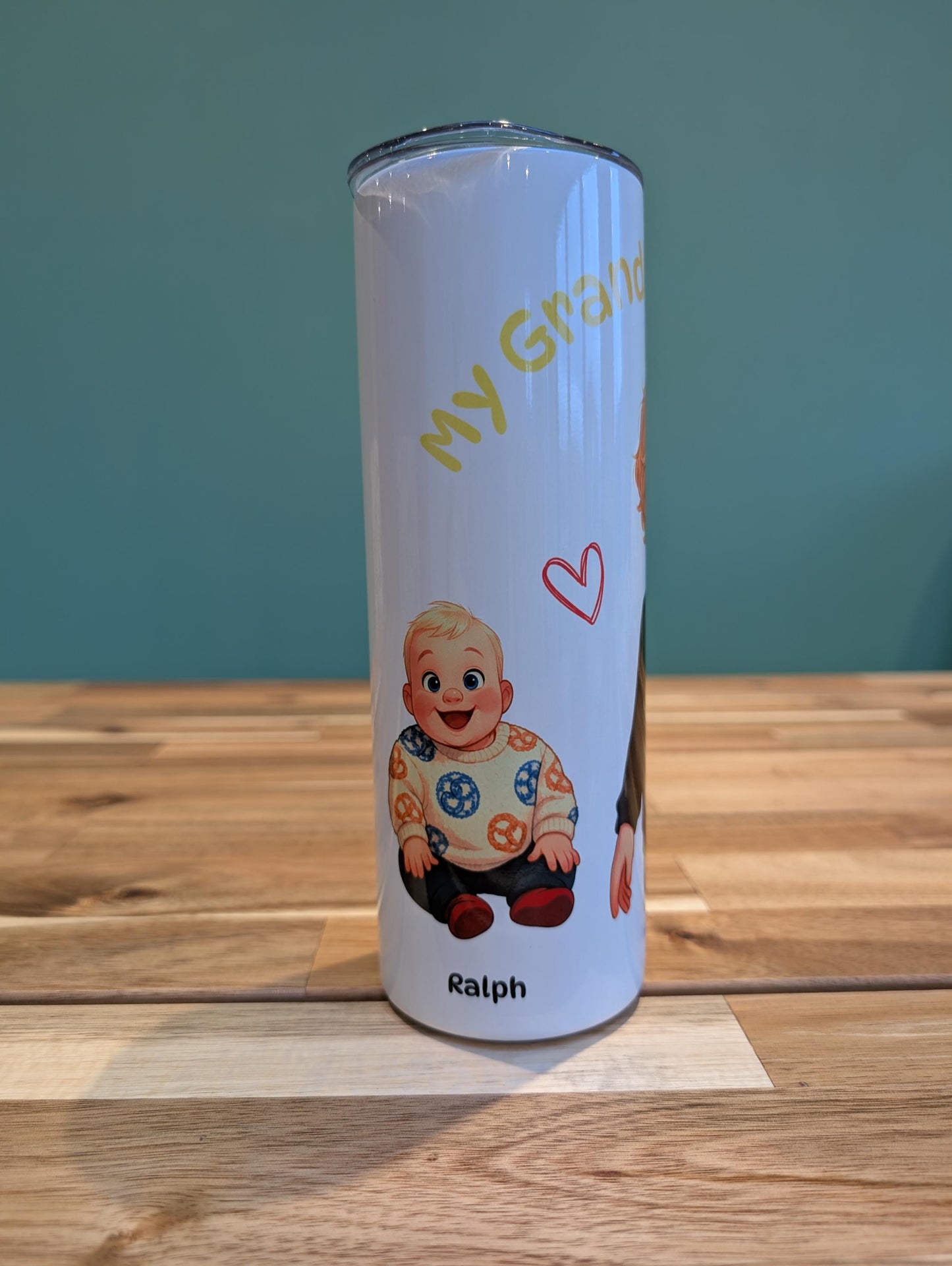 Custom Cartoon Family Tumbler | Personalized Portrait Gift