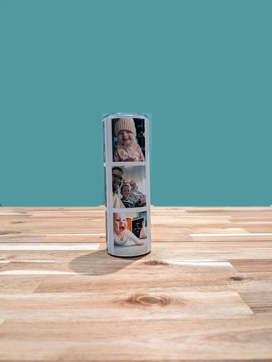 Personalized Photo Tumbler | Custom Keepsake Travel Cup
