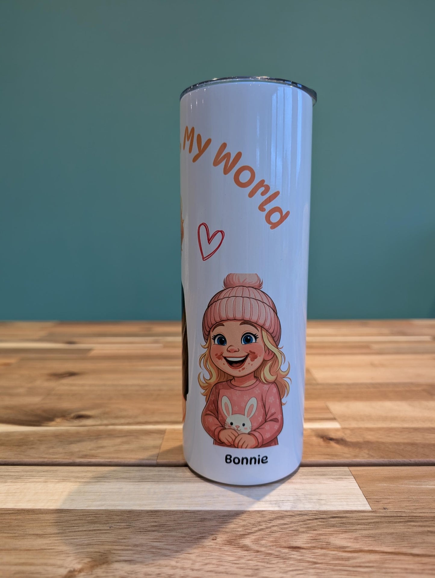 Custom Cartoon Family Tumbler | Personalized Portrait Gift