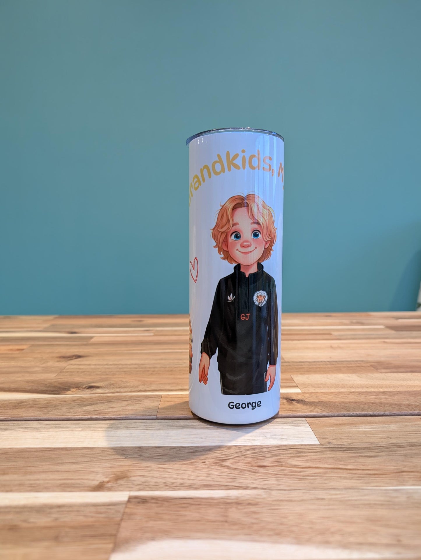 Custom Cartoon Family Tumbler | Personalized Portrait Gift